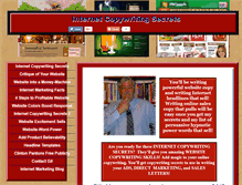 Tablet Screenshot of internet-copywriting-secrets.com